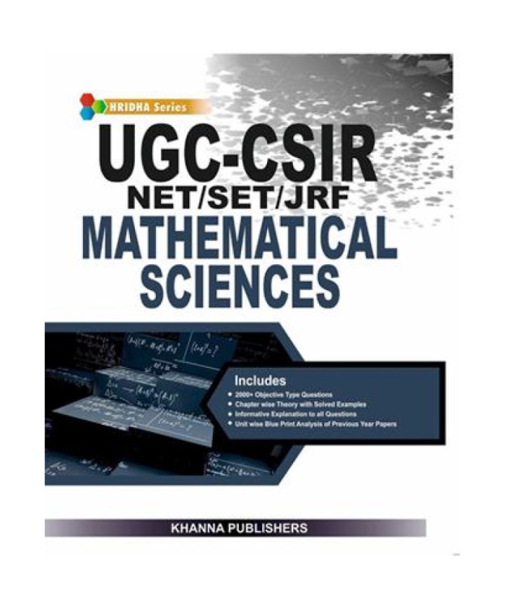 CSIR-UGC NET/SET ( JRF & LS ) MATHEMATICAL SCIENCES