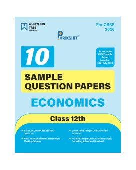 Parikshit CBSE Class 12th Economics | 10 Sample Question Papers | For 2026 Board Exam