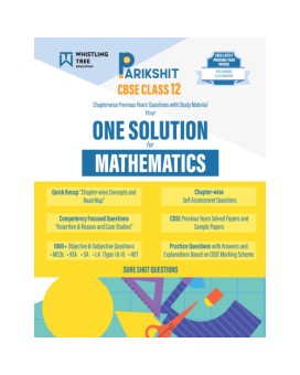 Parikshit CBSE ONE SOLUTION Class 12th Mathematics | Chapterwise Questions & Study Material with Sample Papers and Latest Solved Papers for 2026 Board Exam