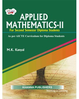 Applied Mathematics - II (as per AICTE Curriculum for Diploma Students)