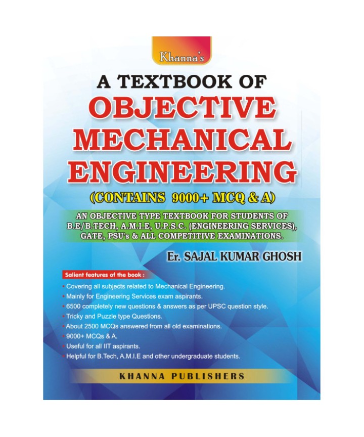 A Textbook of Objective Mechanical Engineering (Contains 9000+ MCQ & A)