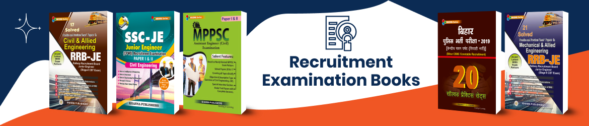 RECRUITMENT EXAMINATION BOOKS